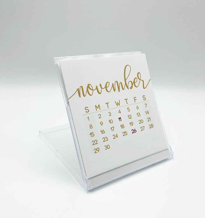 2026 Desk Calendar